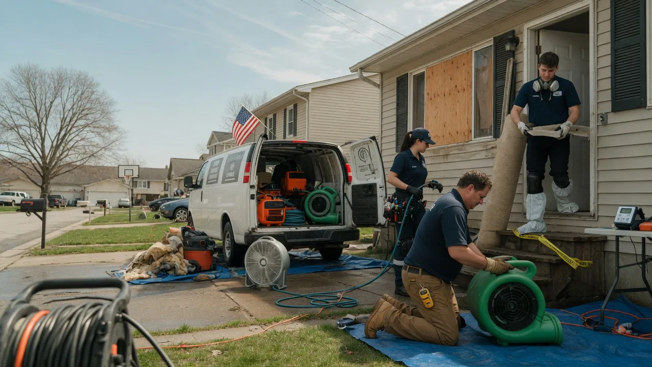 Water Damage Restoration in Brusett, MT near me